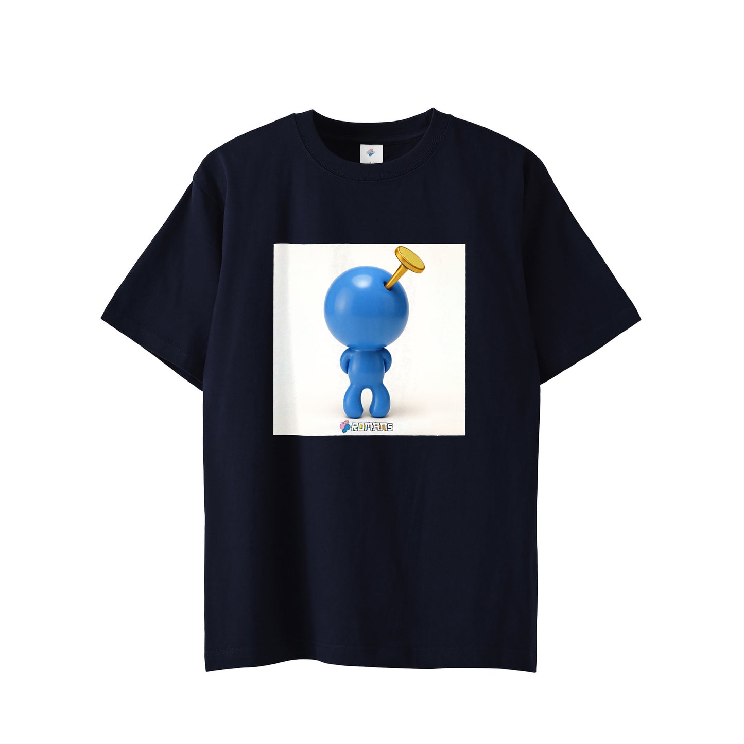 【Tシャツ】釘付けローマン black image