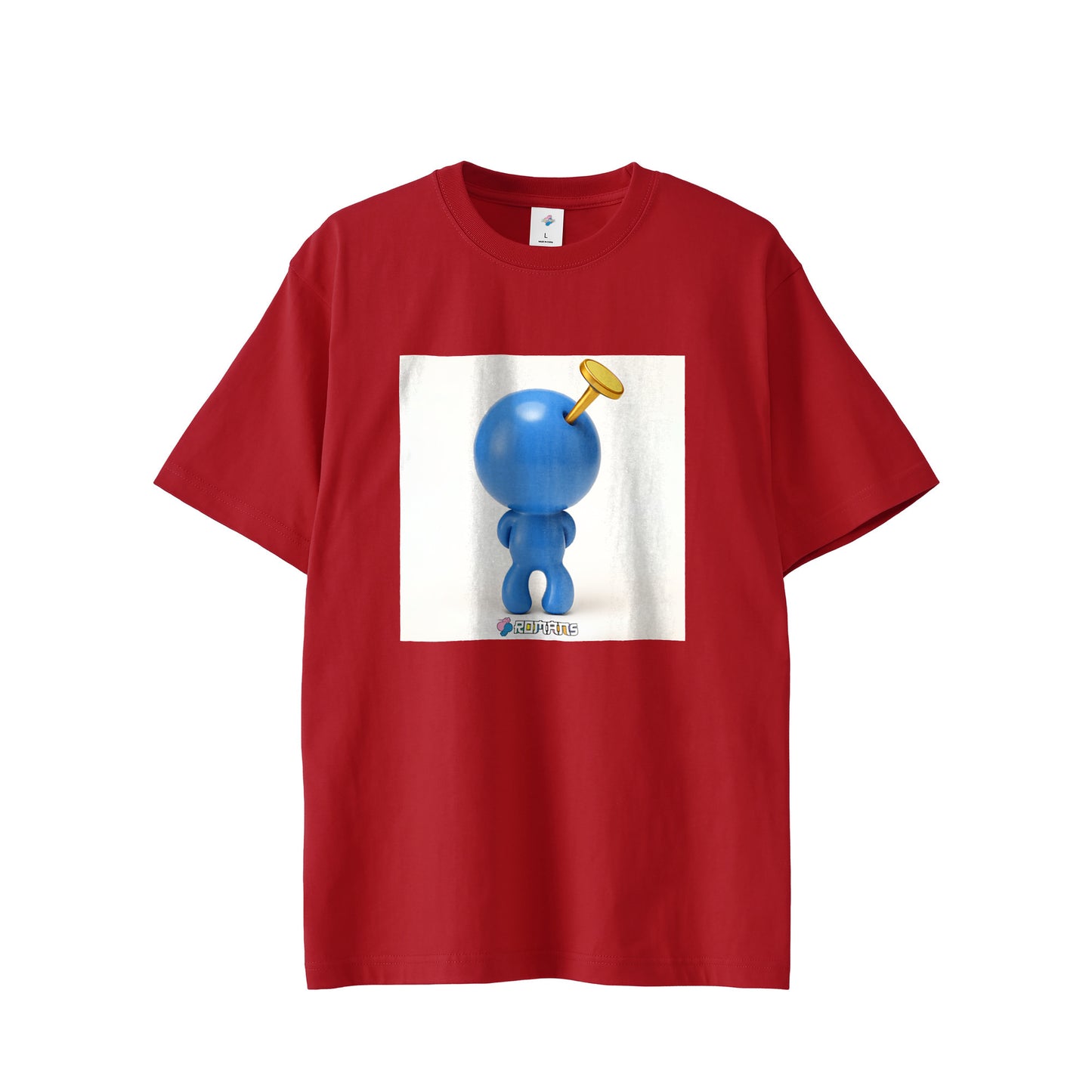 【Tシャツ】釘付けローマン white image