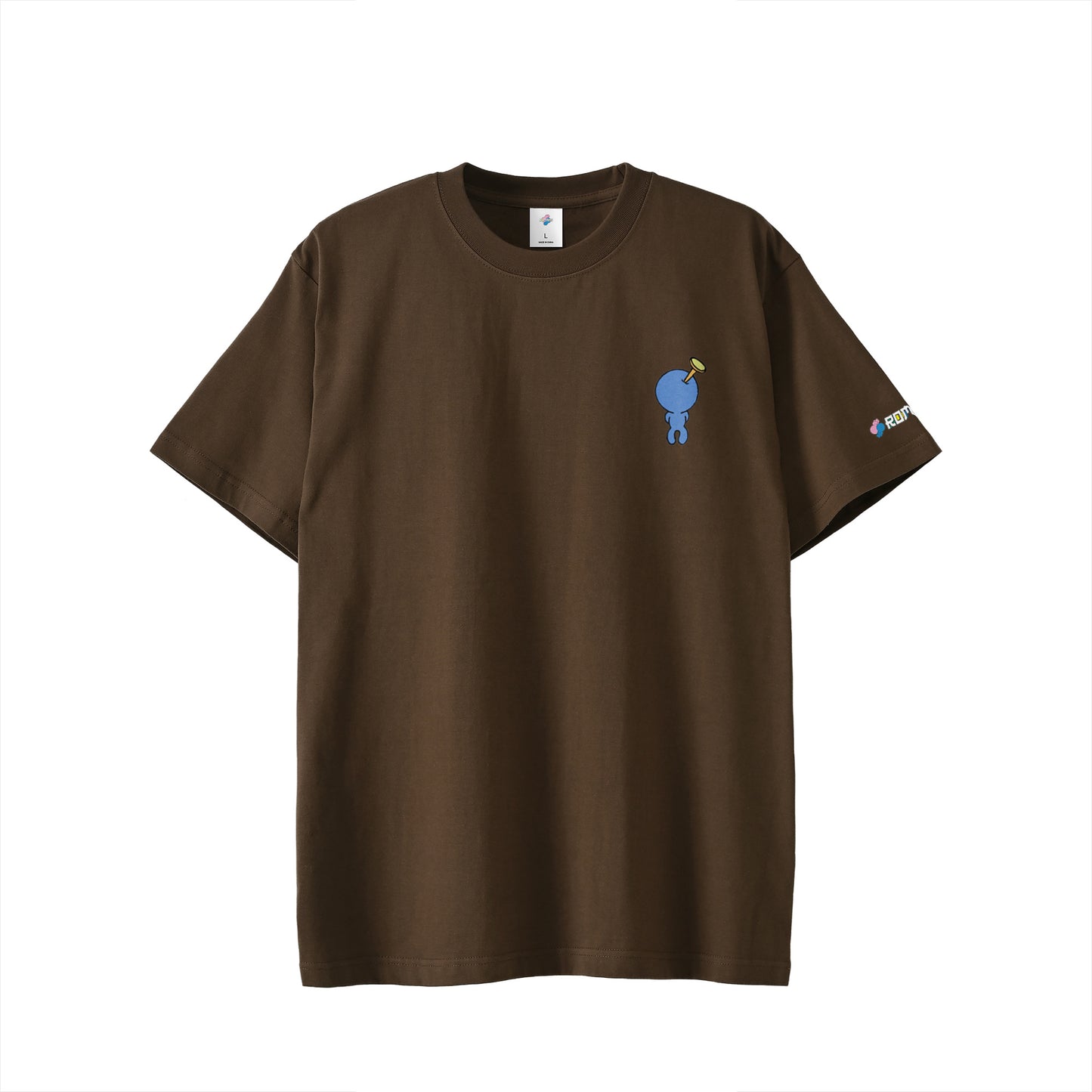 【ワンポイントTシャツ】釘付けローマン white image