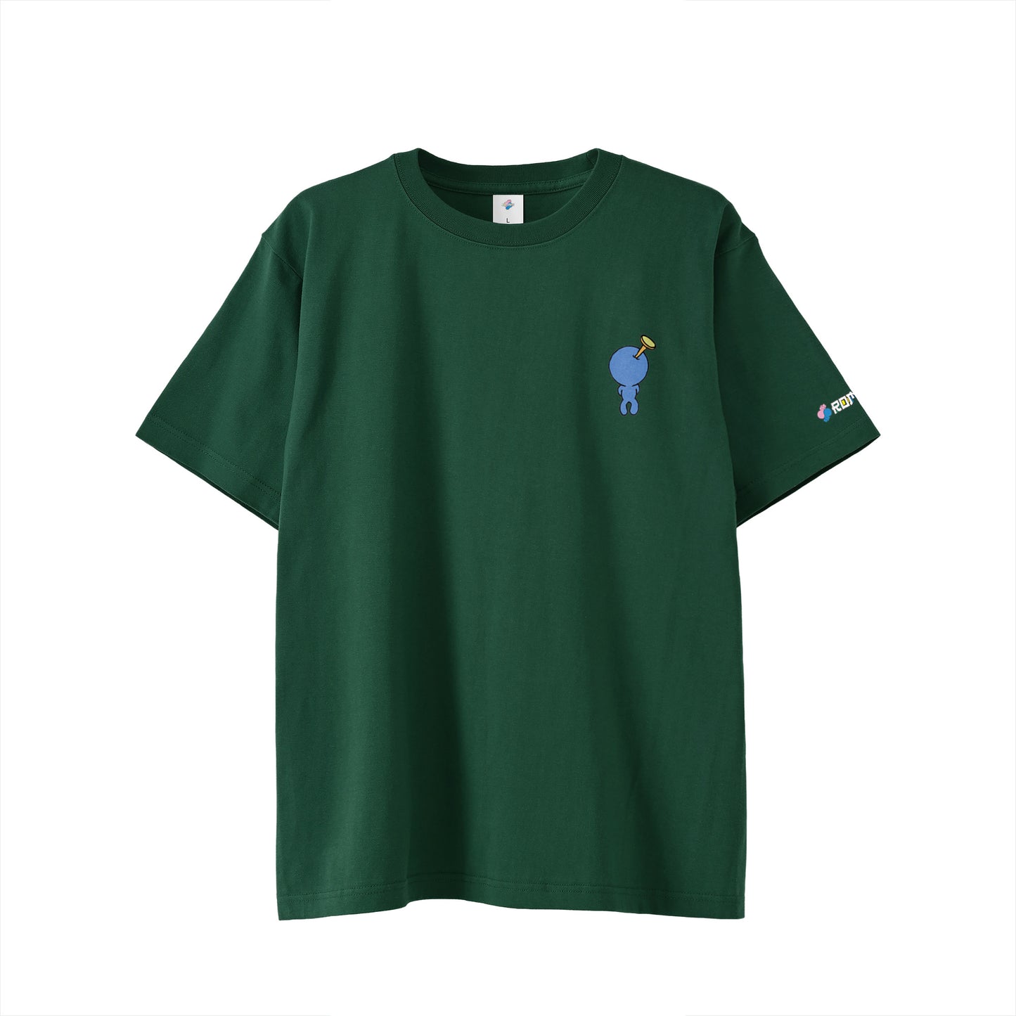 【ワンポイントTシャツ】釘付けローマン black image