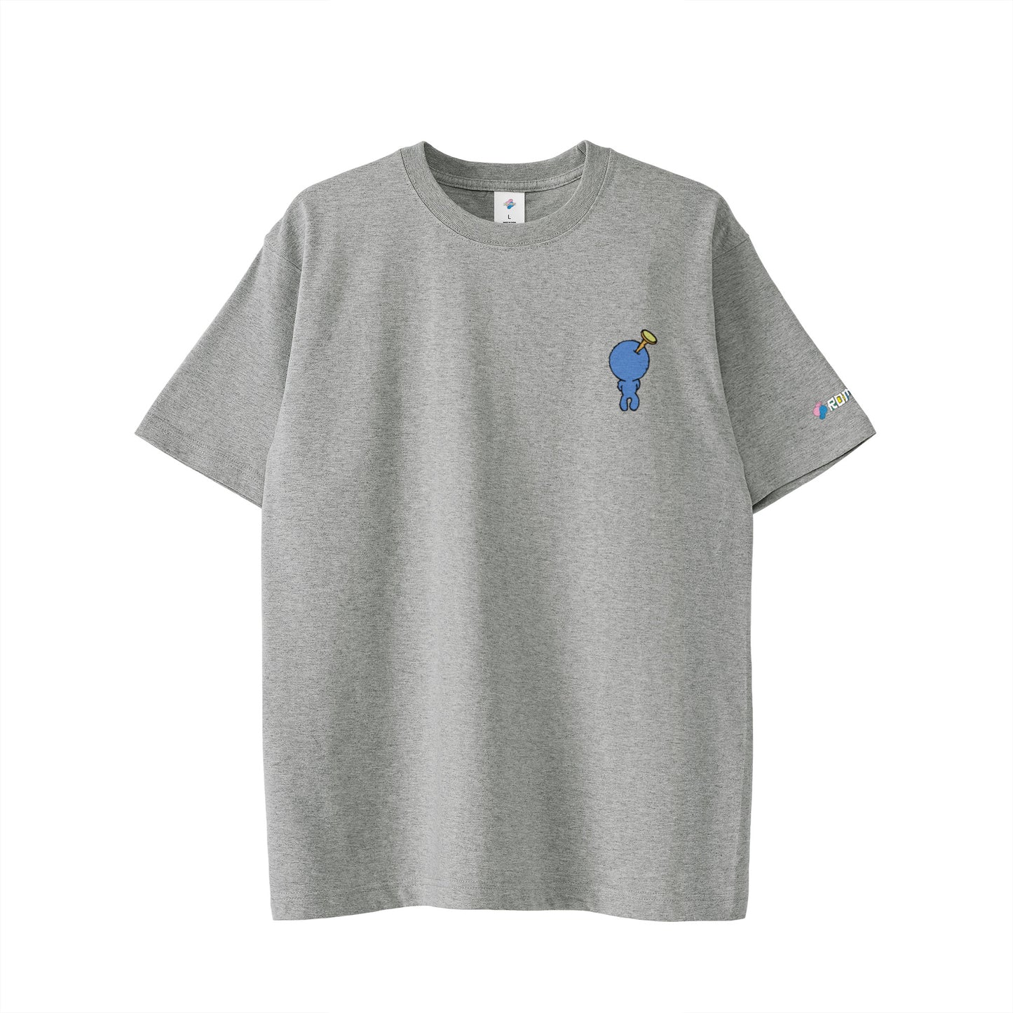 【ワンポイントTシャツ】釘付けローマン black image
