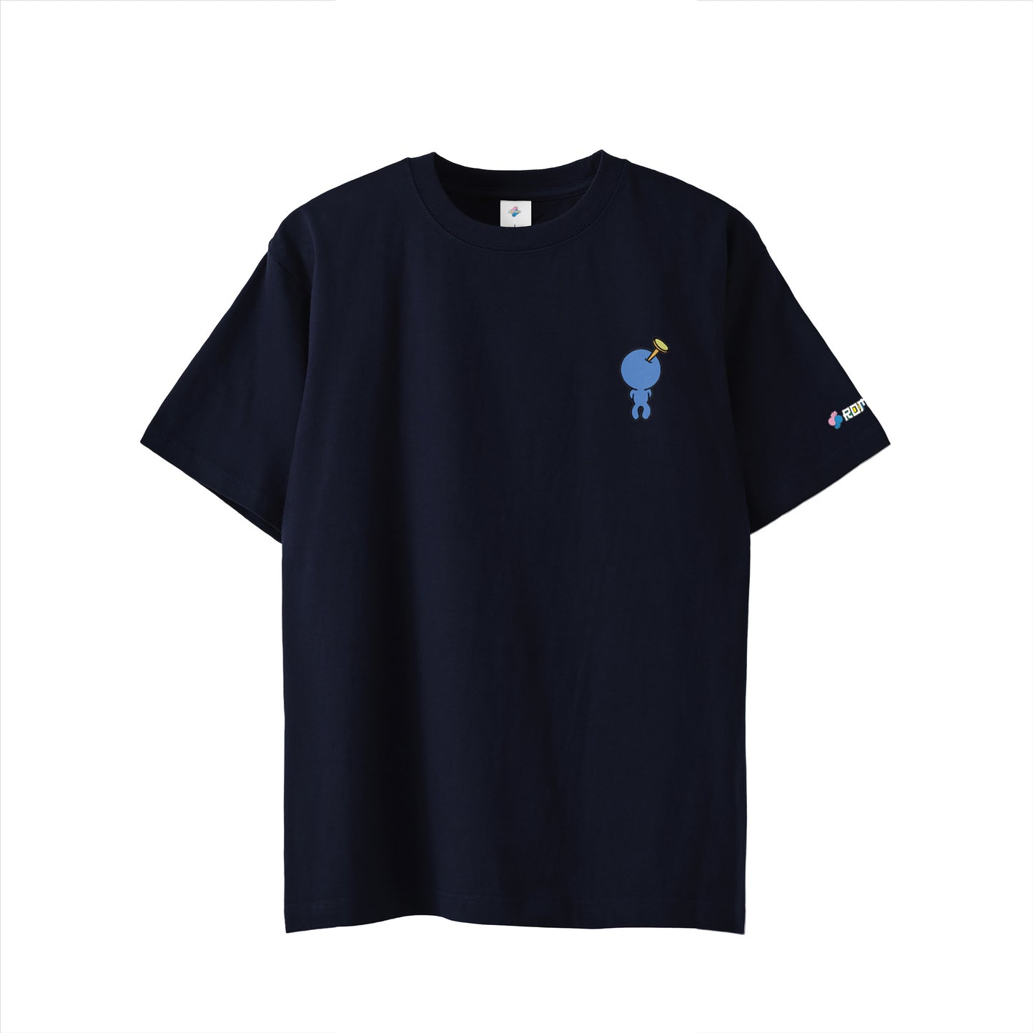 【ワンポイントTシャツ】釘付けローマン black image