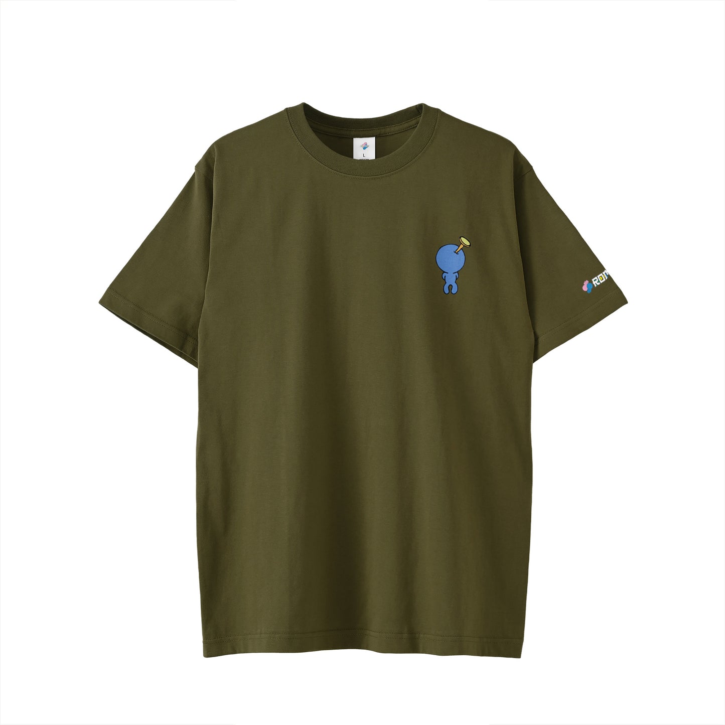 【ワンポイントTシャツ】釘付けローマン white image
