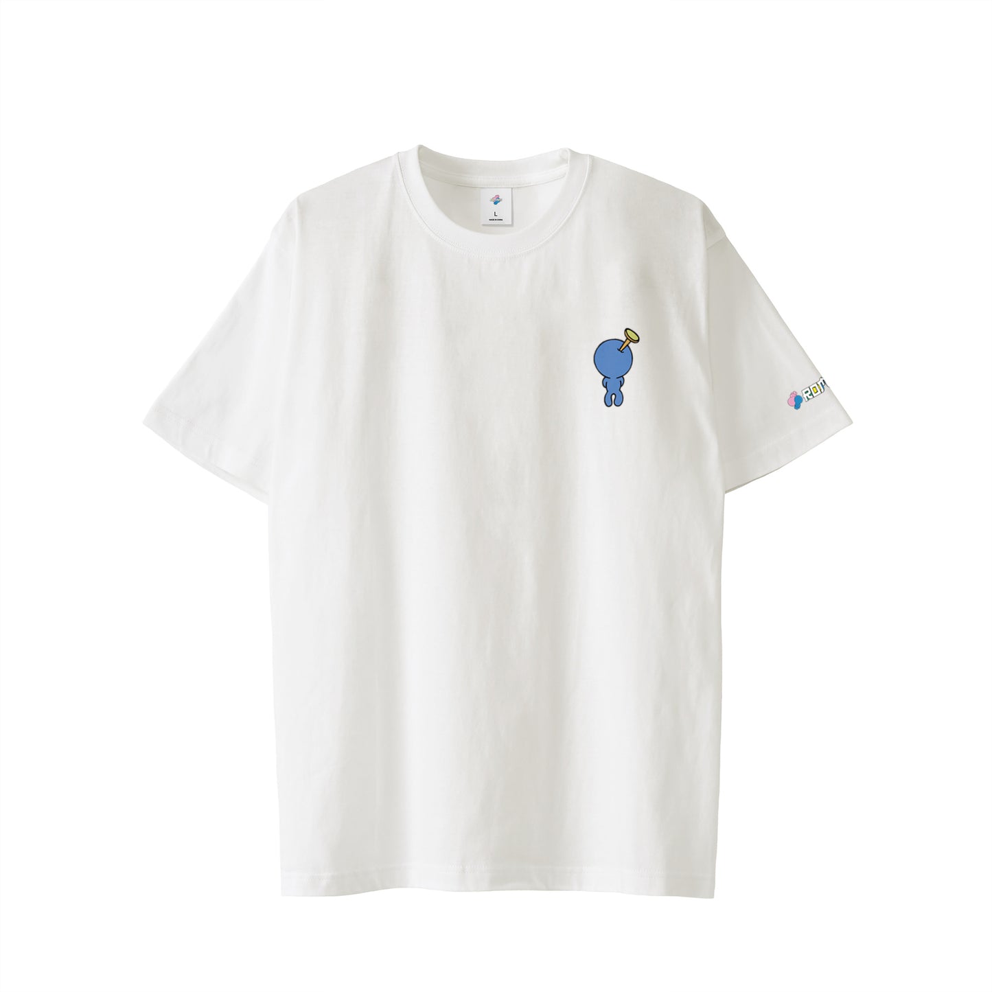 【ワンポイントTシャツ】釘付けローマン white image