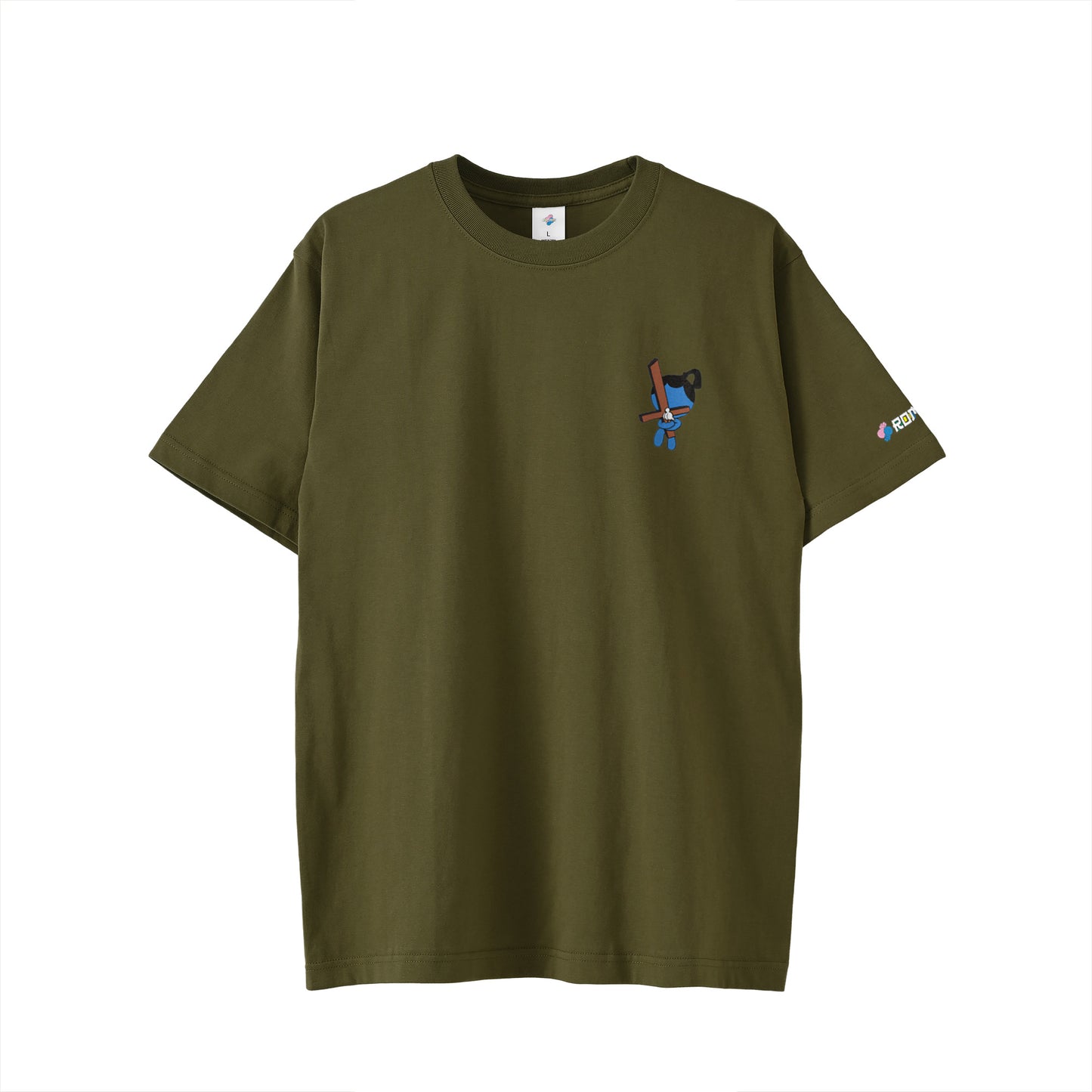 【ワンポイントTシャツ】シローマン white image