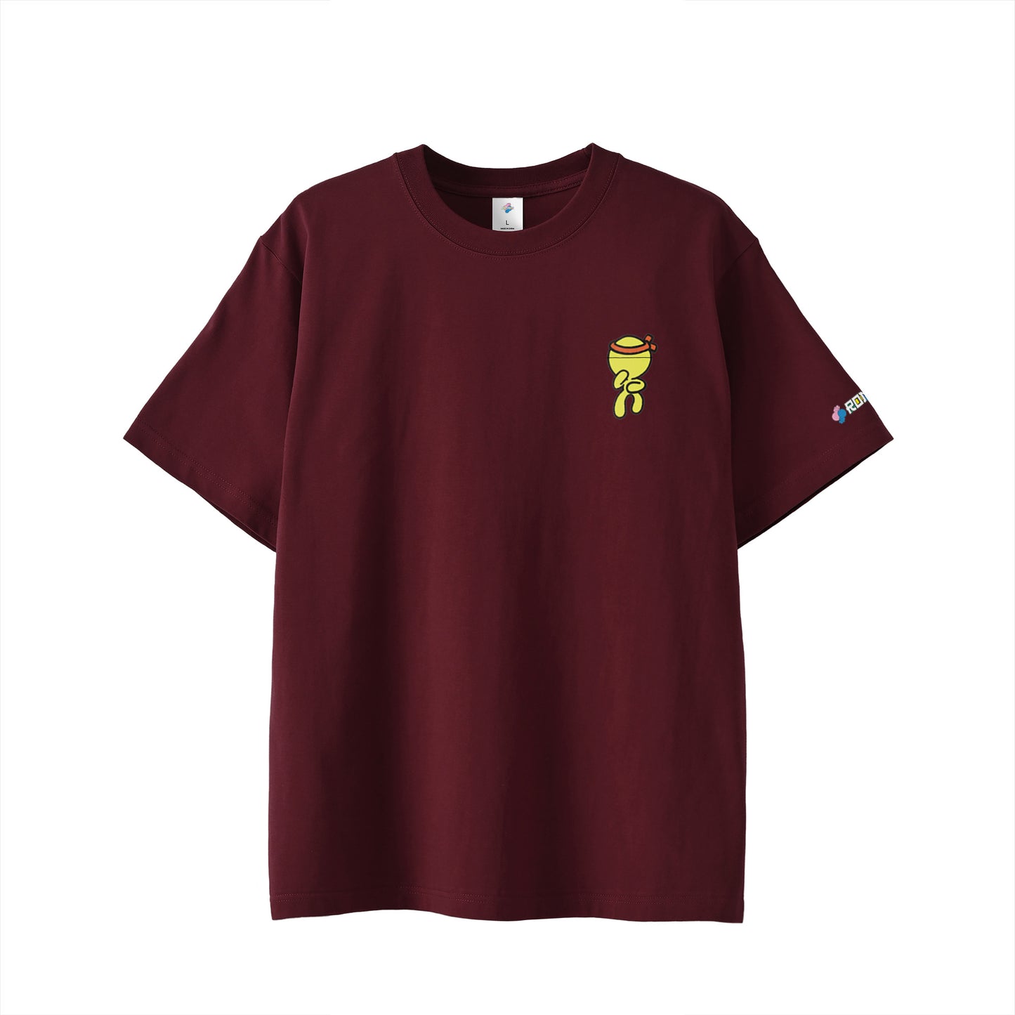 【ワンポイントTシャツ】ガンバローマン white image