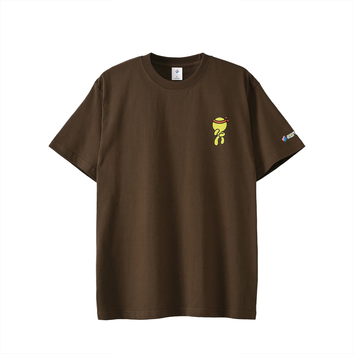 【ワンポイントTシャツ】ガンバローマン white image