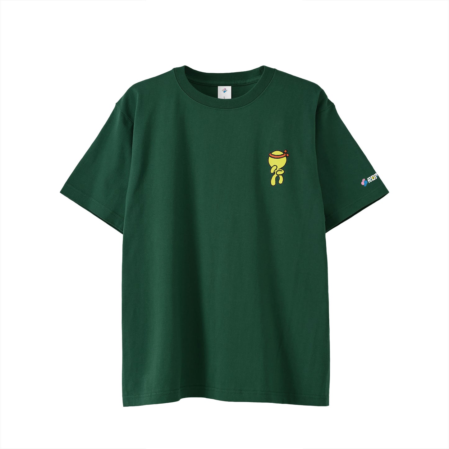 【ワンポイントTシャツ】ガンバローマン black image