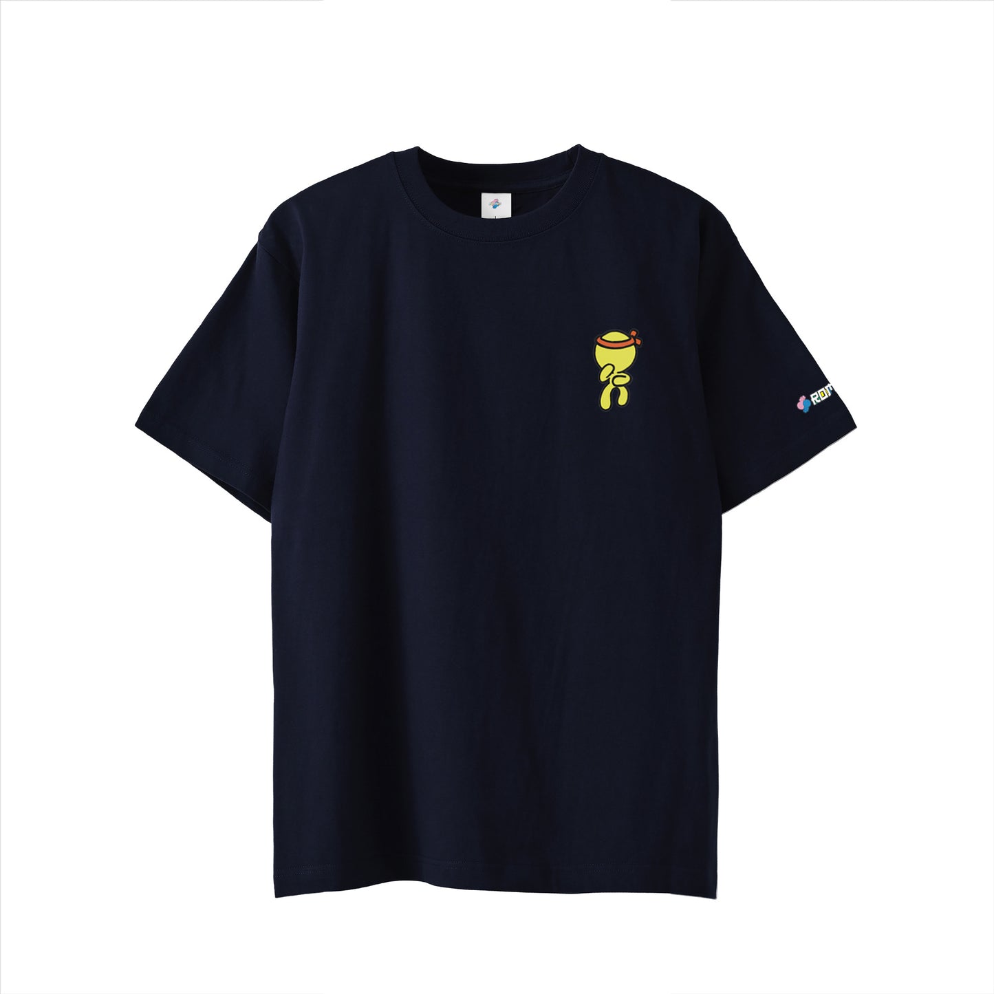 【ワンポイントTシャツ】ガンバローマン black image