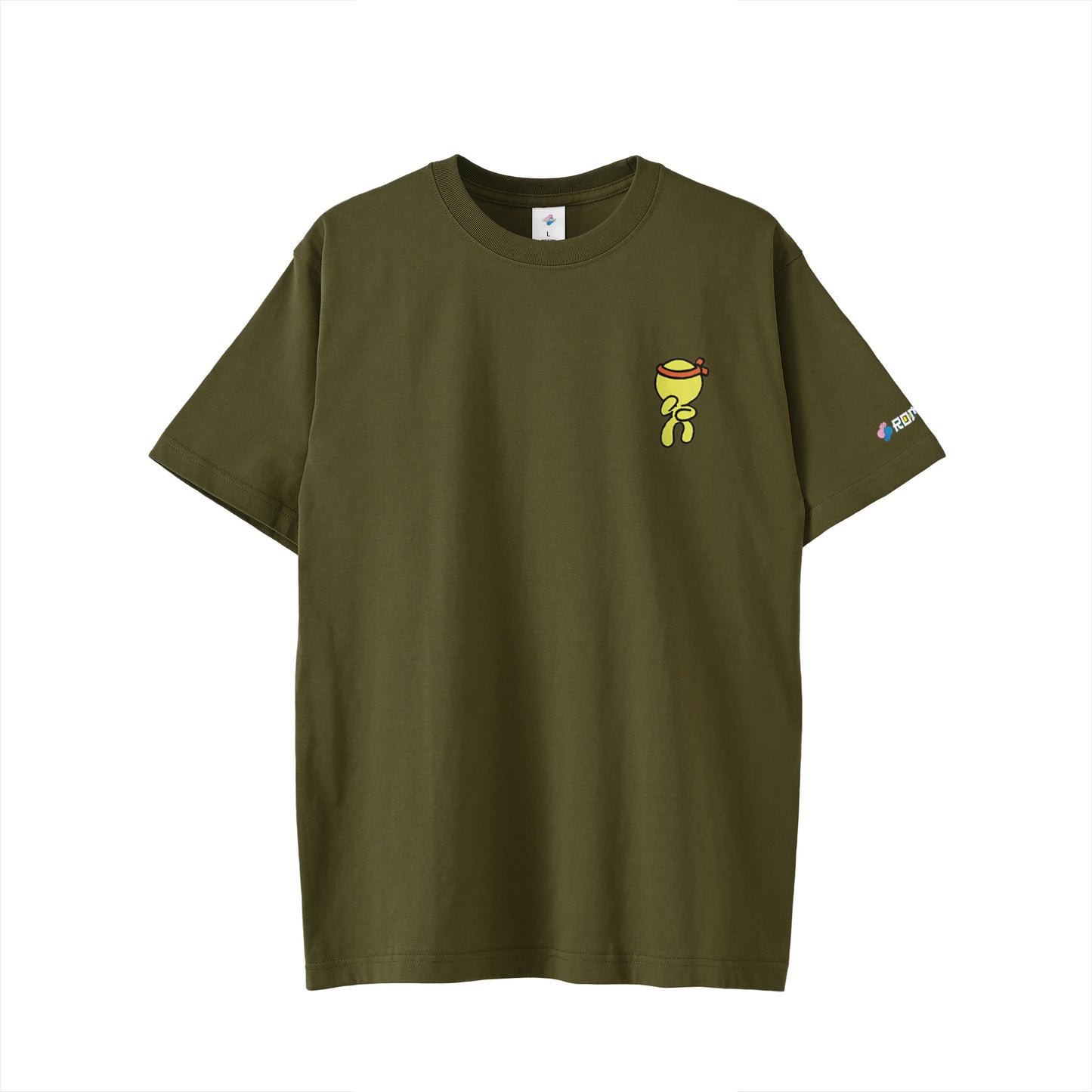 【ワンポイントTシャツ】ガンバローマン white image