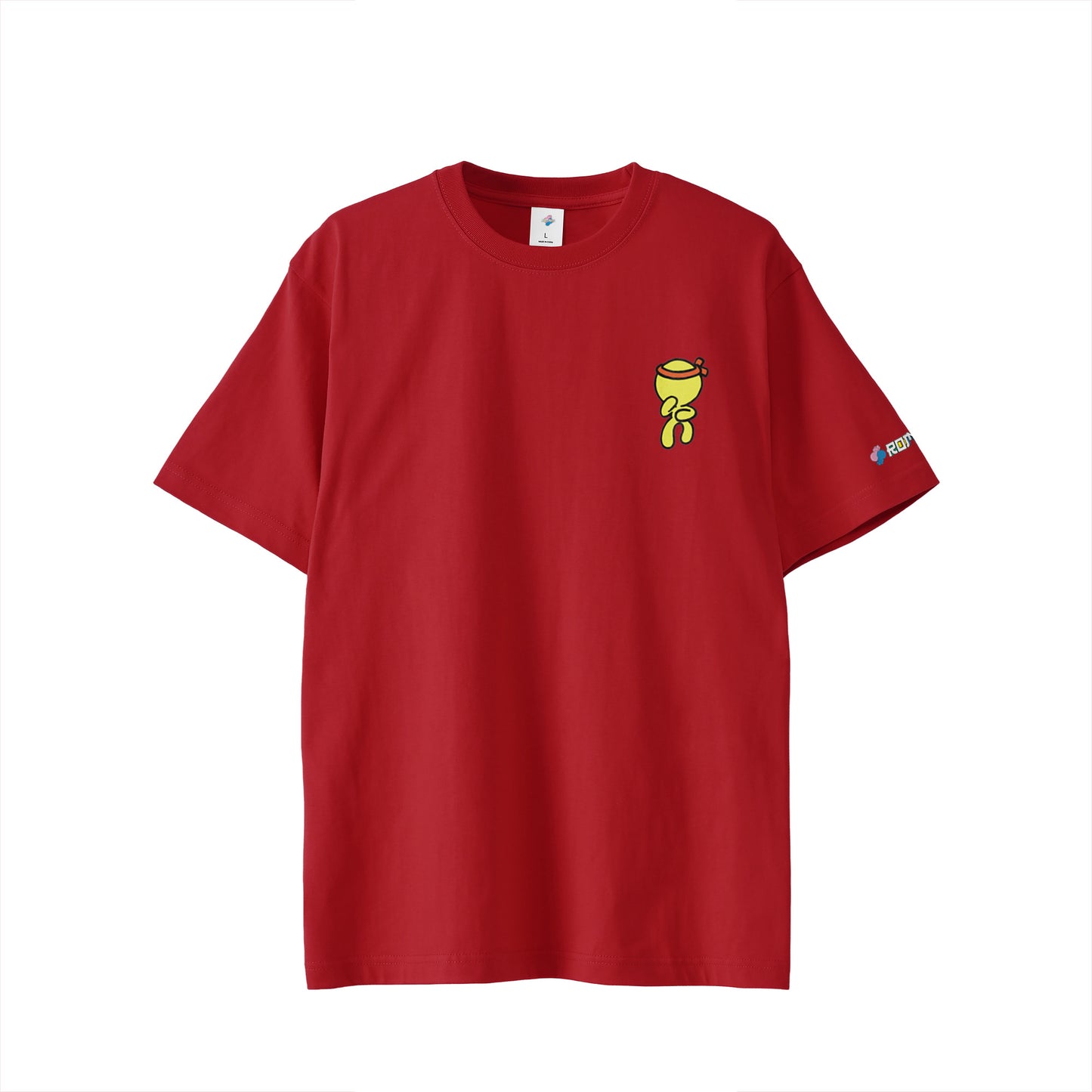 【ワンポイントTシャツ】ガンバローマン white image