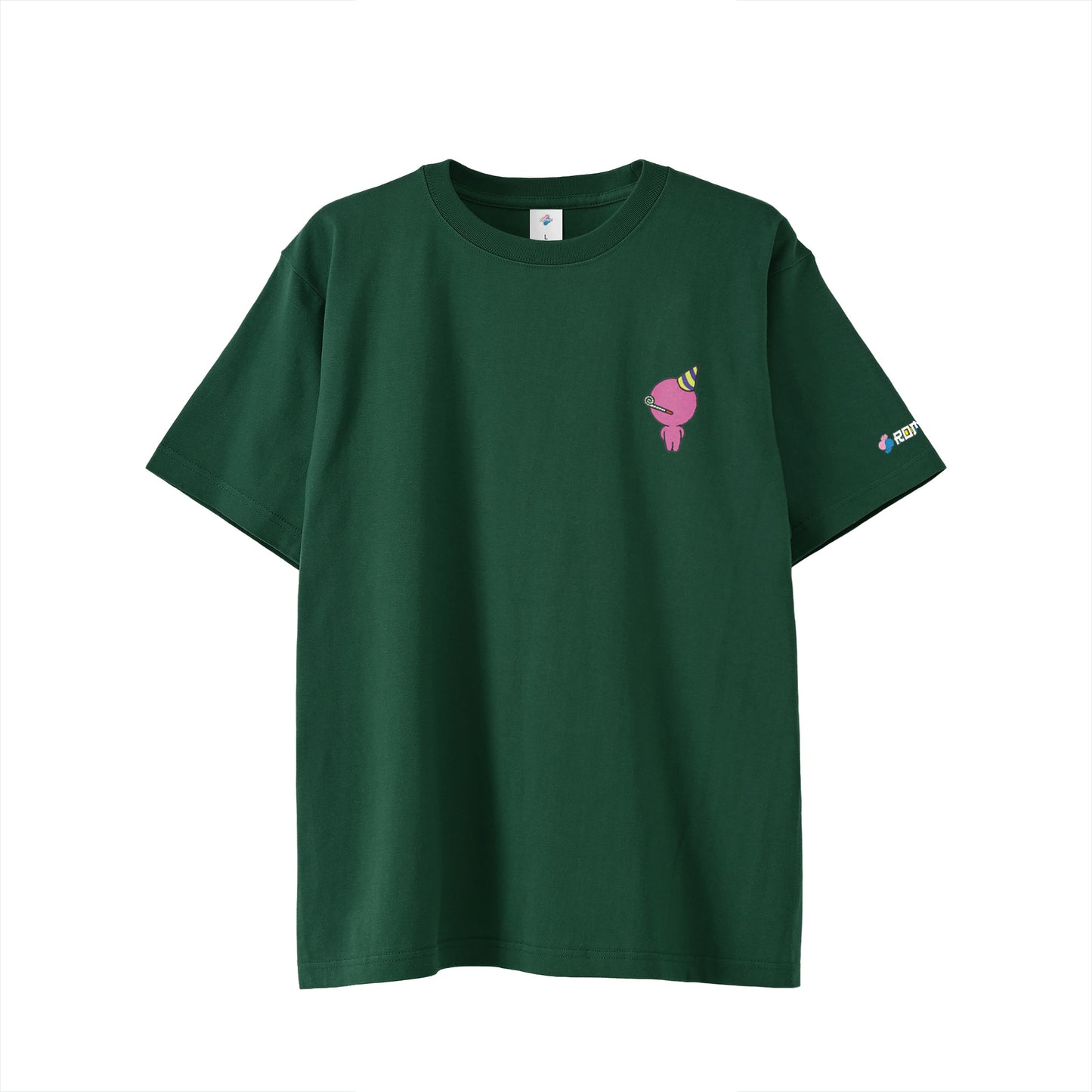 【ワンポイントTシャツ】ピロピローマン black image