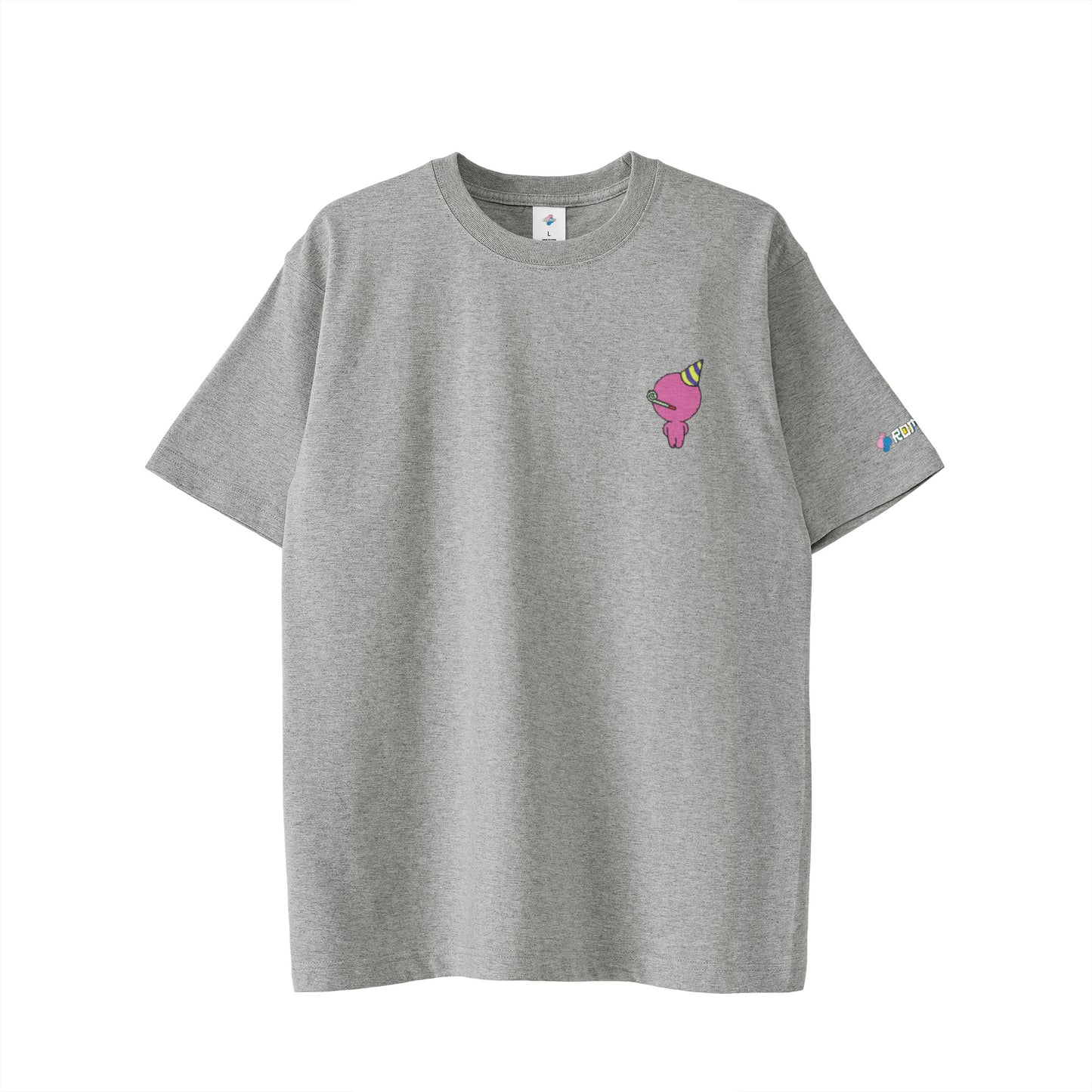【ワンポイントTシャツ】ピロピローマン black image