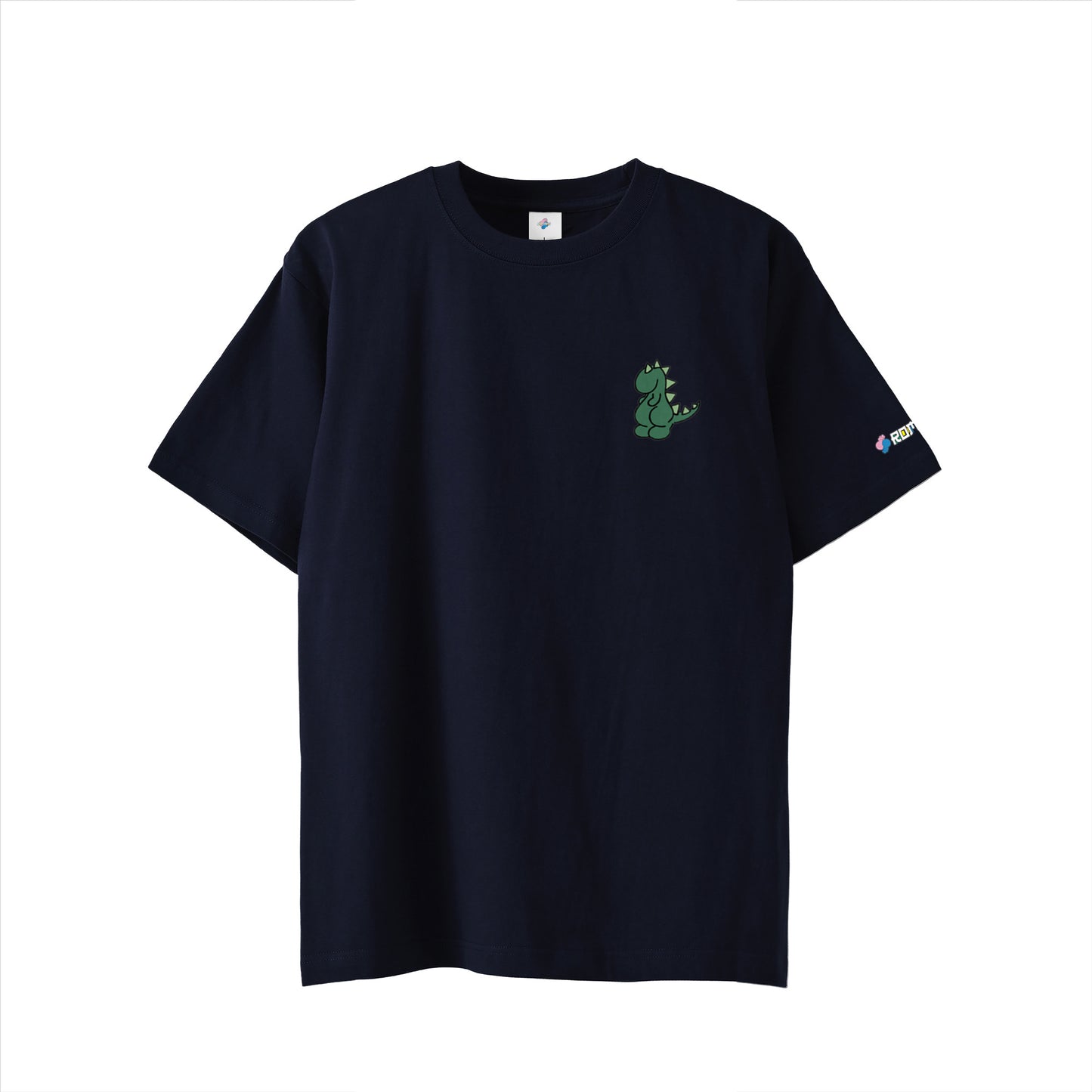 【ワンポイントTシャツ】化けローマン black image