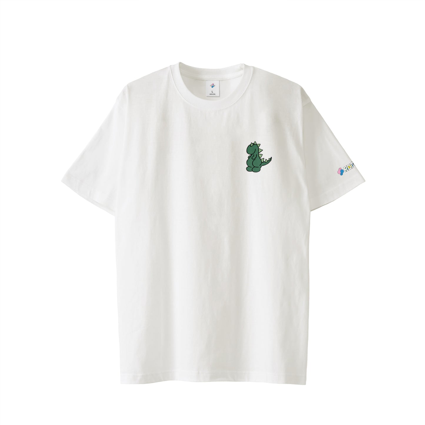 【ワンポイントTシャツ】化けローマン white image