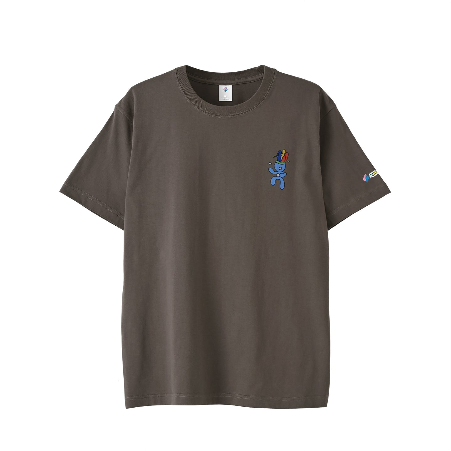 【ワンポイントTシャツ】ピエローマン black image