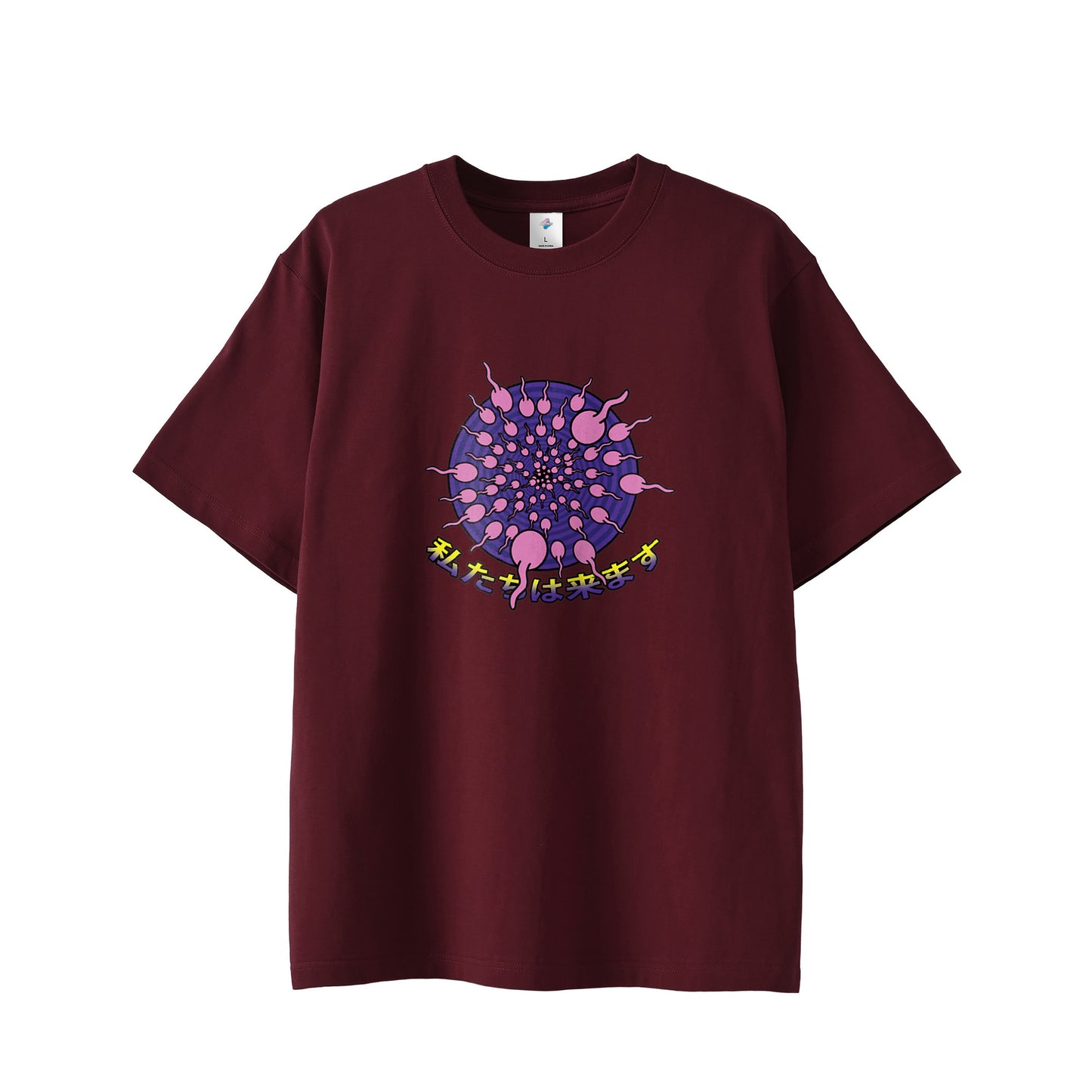 【Tシャツ】We Are Coming burgundy image