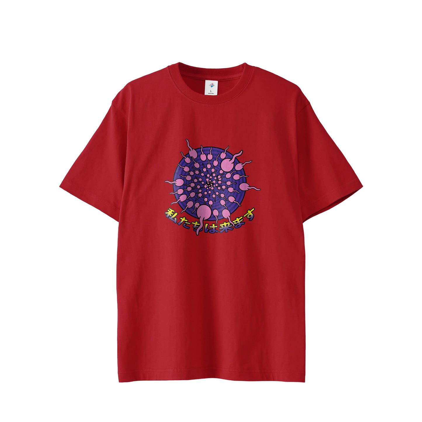 【Tシャツ】We Are Coming red image