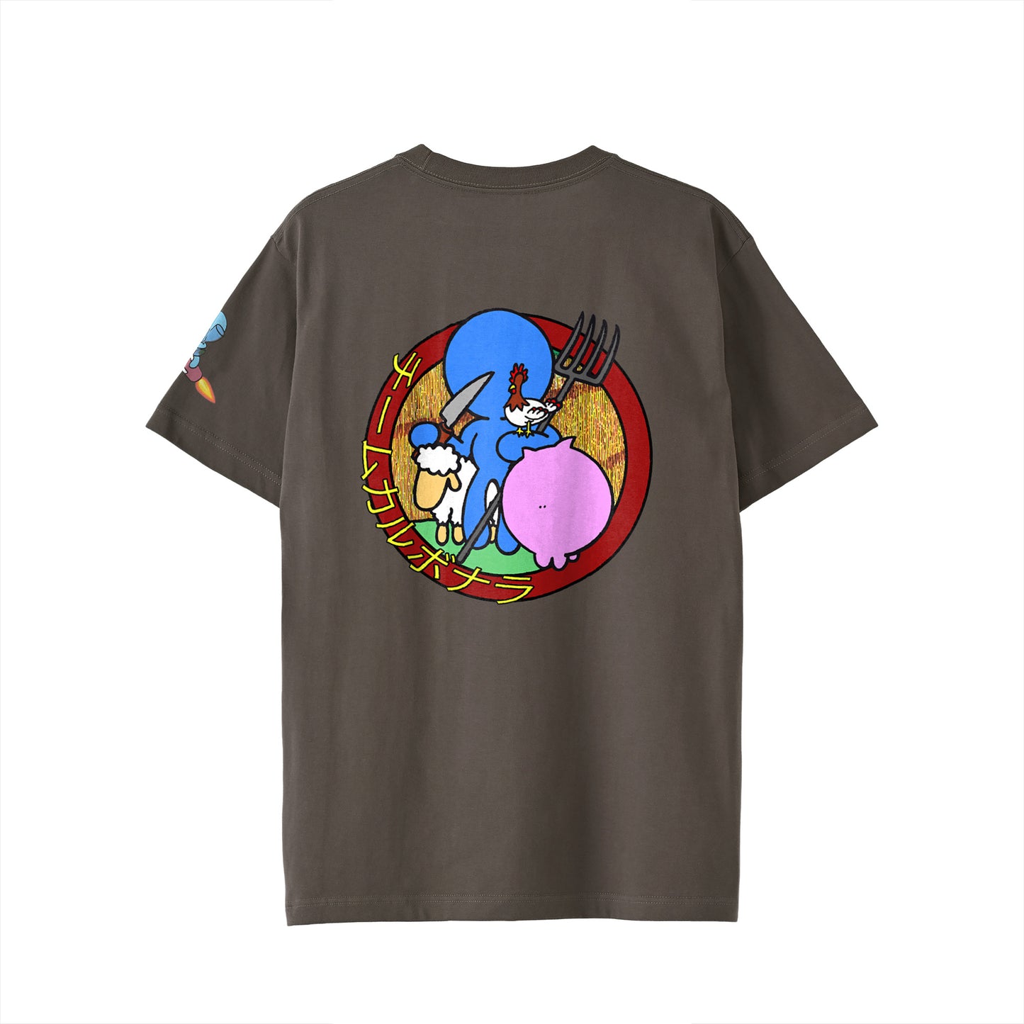 【Tシャツ】チーム・カルボナーラ charcoal image