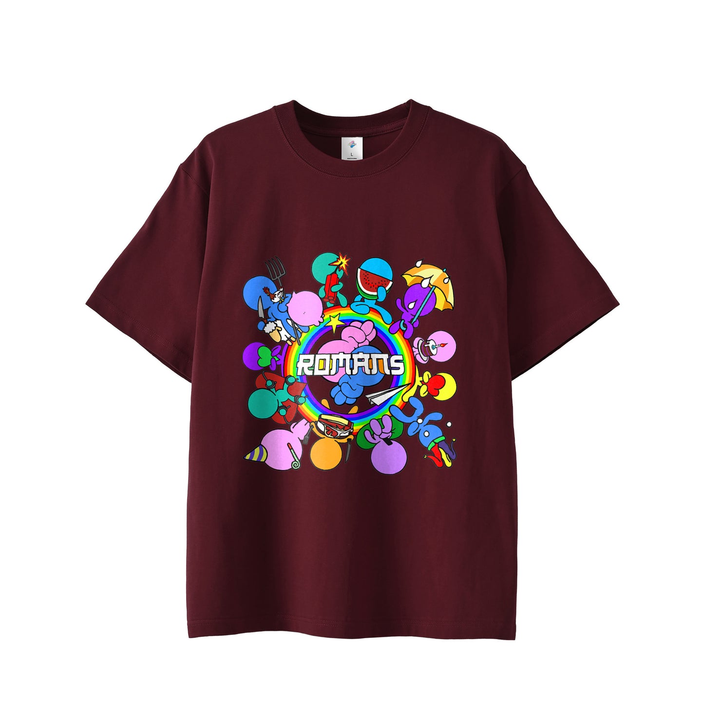 【Tシャツ】ローマンズ軍団前 burgundy image