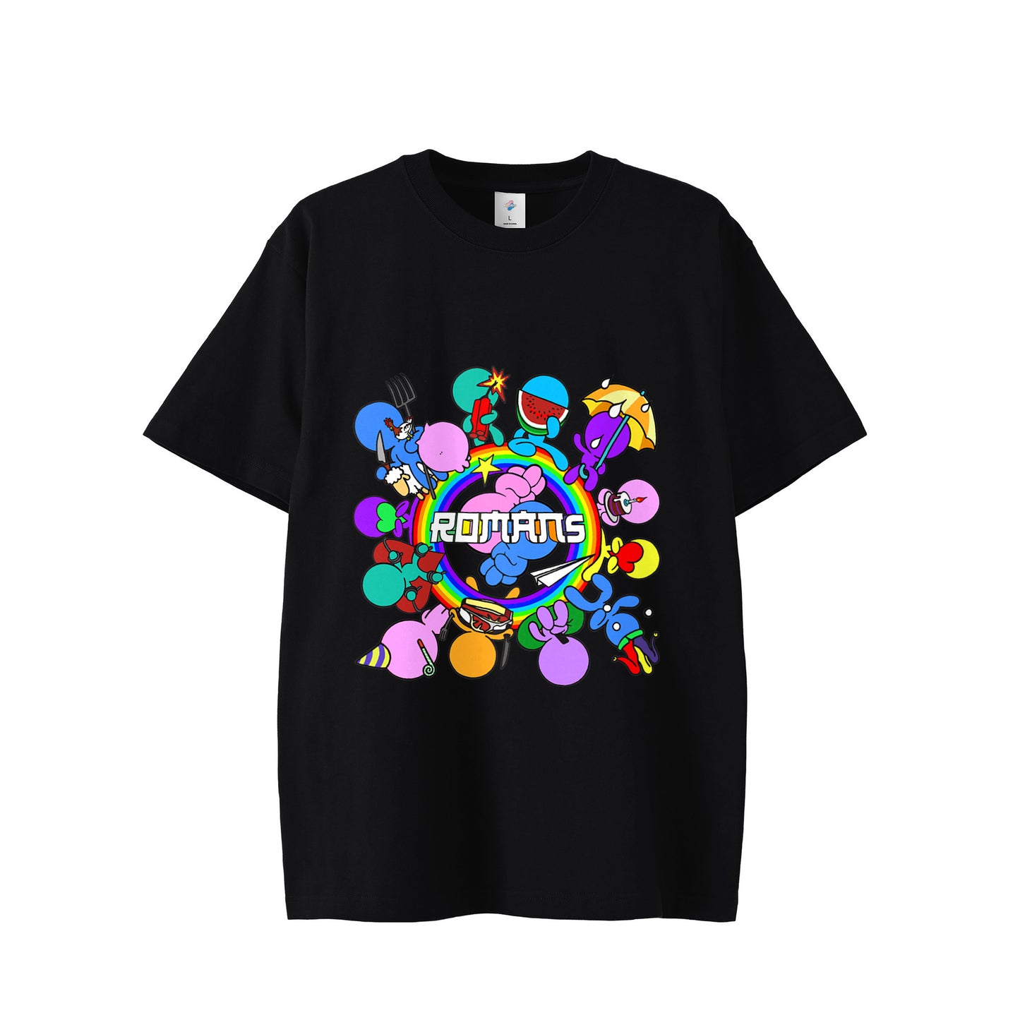 【Tシャツ】ローマンズ軍団前 black image