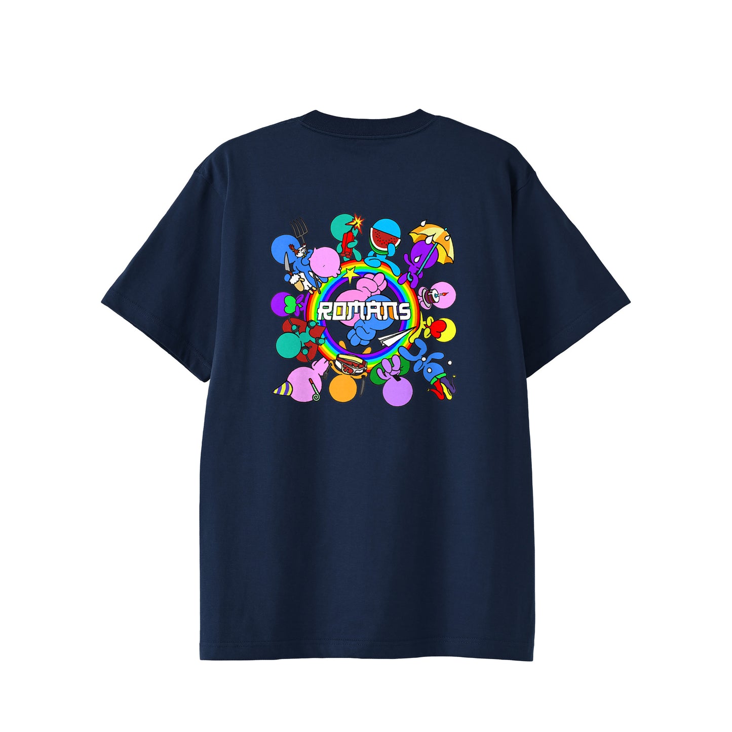【Tシャツ】ローマンズ軍団両面 indigo image