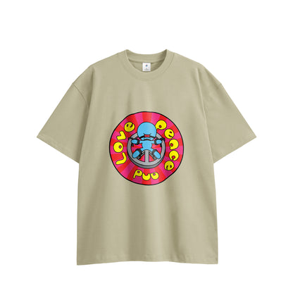 【Tシャツ】ピース＆ラブ