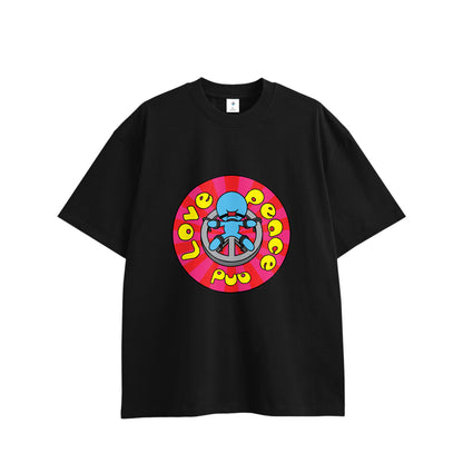 【Tシャツ】ピース＆ラブ