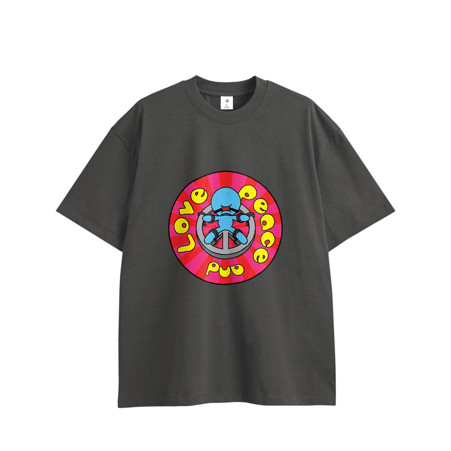 【Tシャツ】ピース＆ラブ