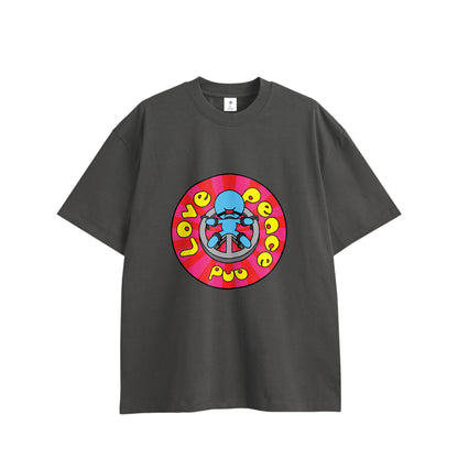【Tシャツ】ピース＆ラブ