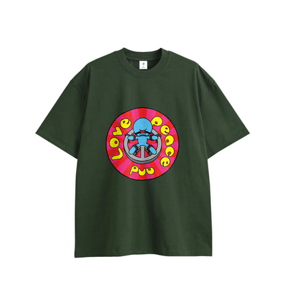 【Tシャツ】ピース＆ラブ