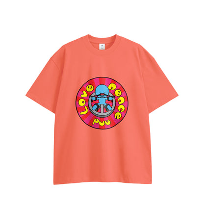 【Tシャツ】ピース＆ラブ