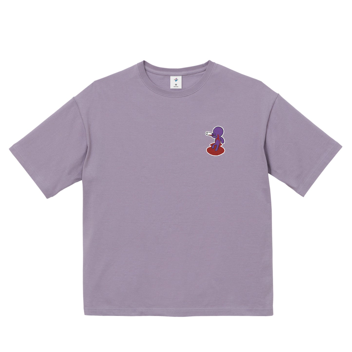 【ビッグシルエットTシャツ】ベロベロ smoky-purple image