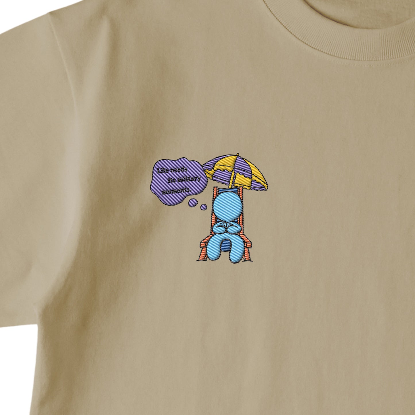 【ワンポイントTシャツ】　ソリティア