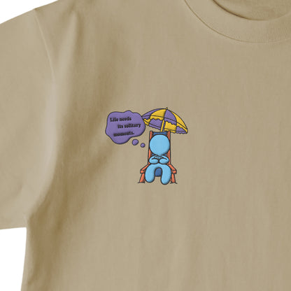 【ワンポイントTシャツ】　ソリティア
