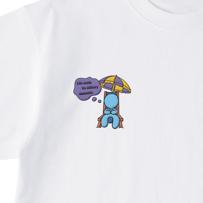 【ワンポイントTシャツ】　ソリティア