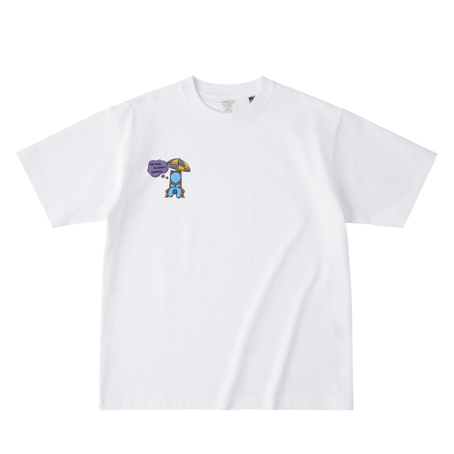 【ワンポイントTシャツ】　ソリティア