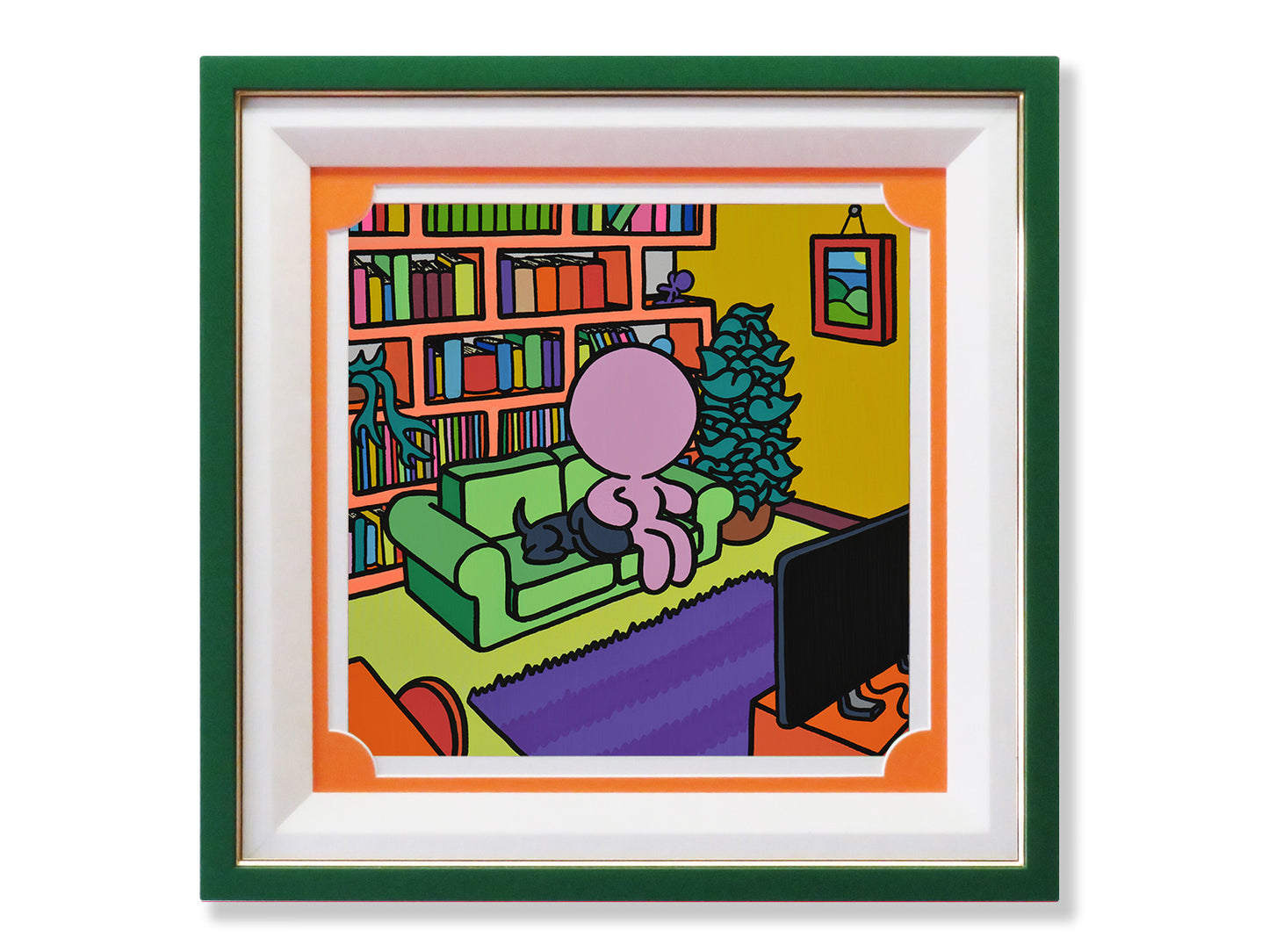 I'm not going out tonight.