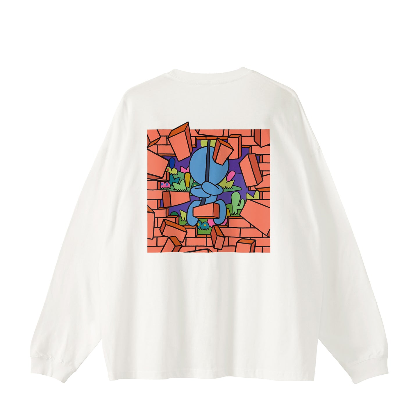 【ロングスリーブTシャツ】限界を越えろ