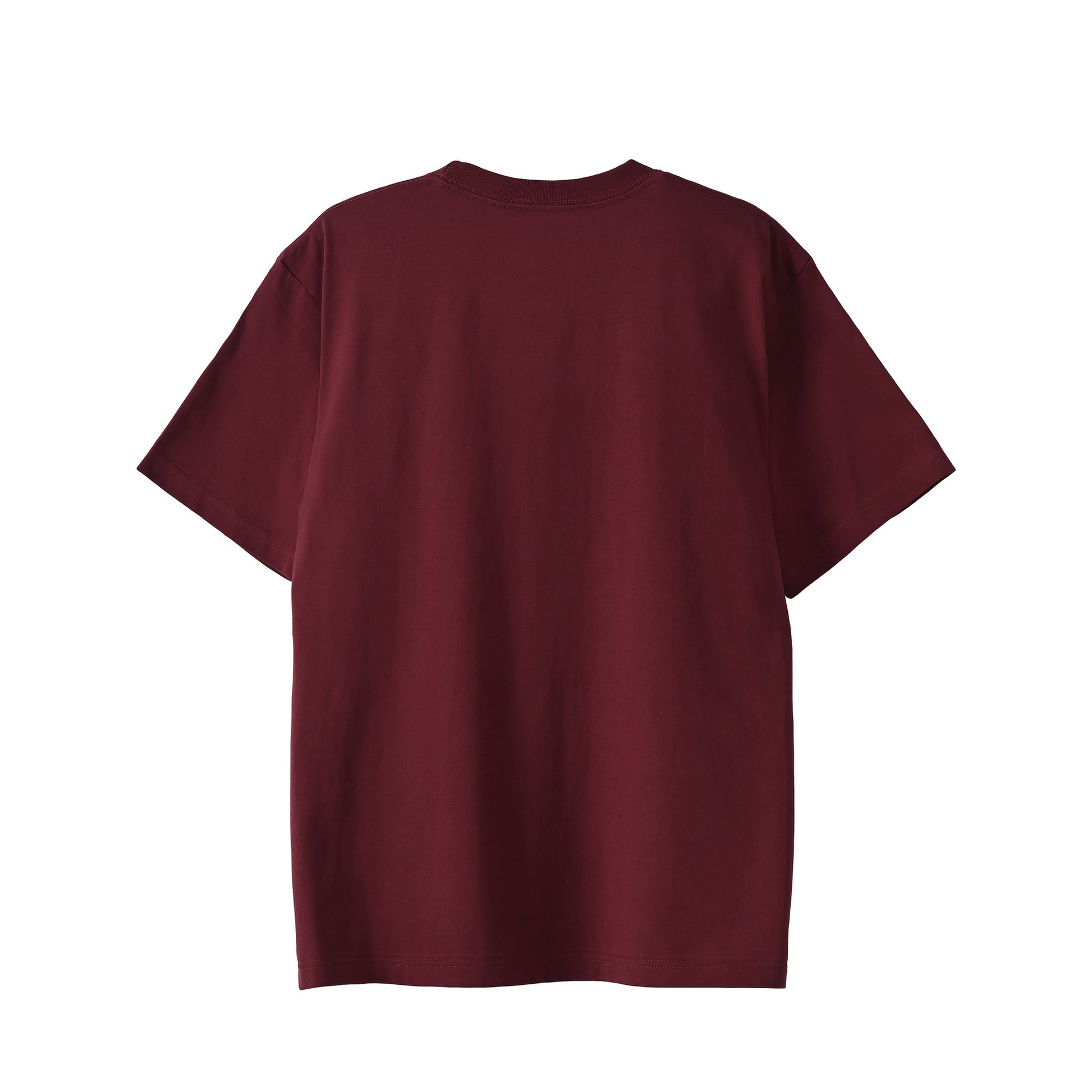 【ショートTシャツ】ベロベロ burgundy image