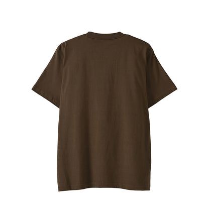 【ショートTシャツ】ベロベロ dark-brown image
