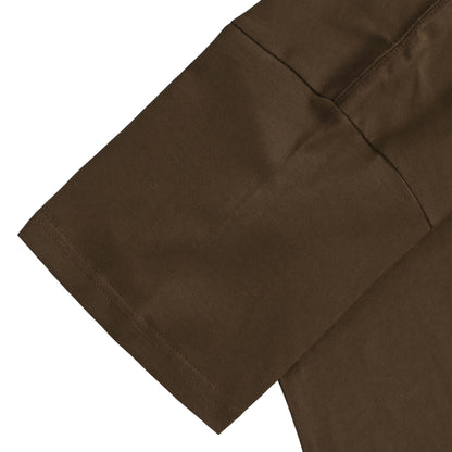 【ショートTシャツ】ベロベロ dark-brown image