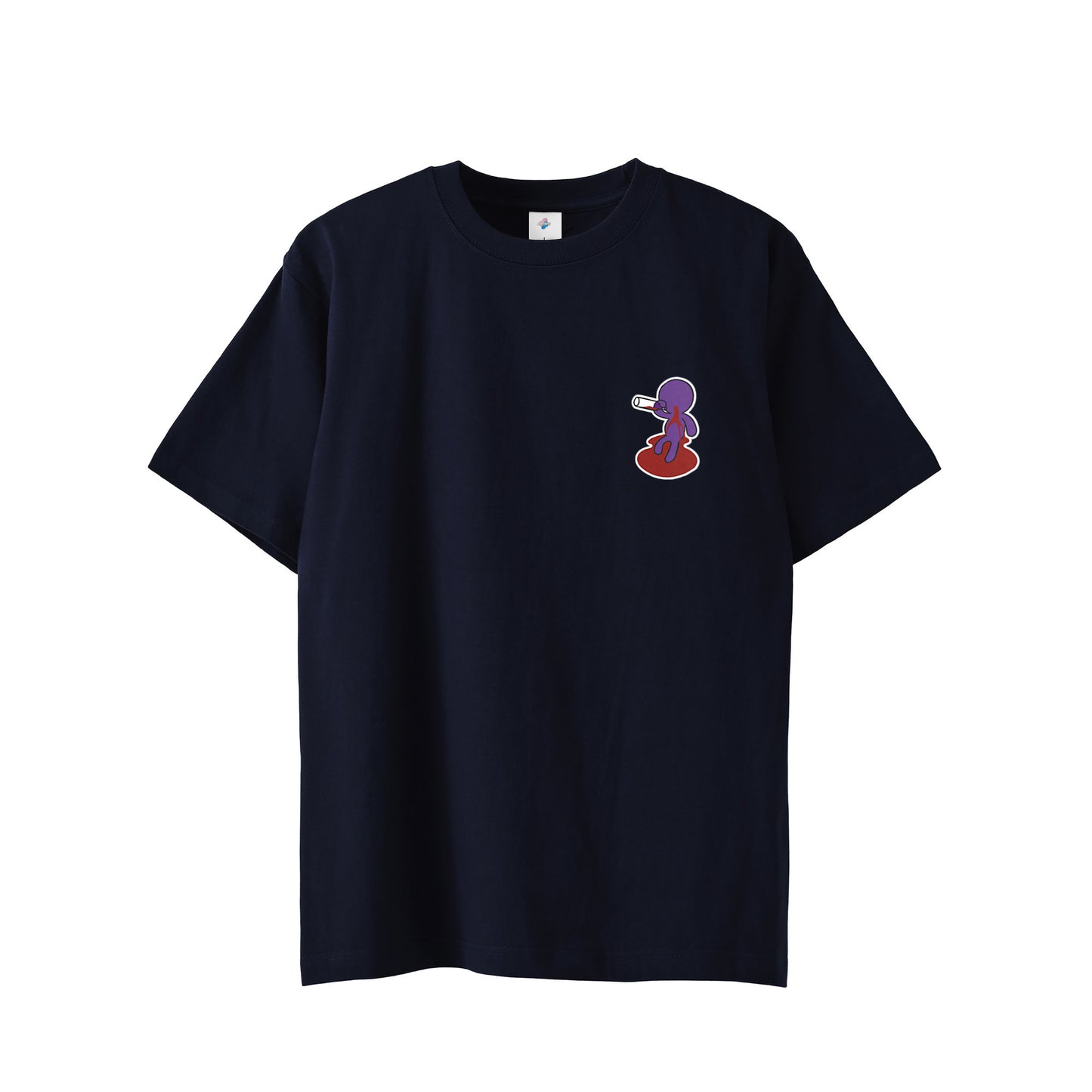 【ショートTシャツ】ベロベロ navy image