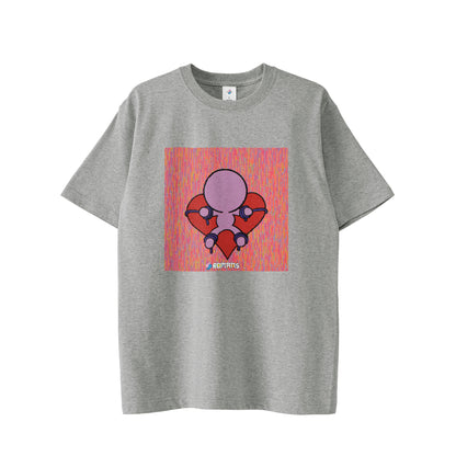 【Tシャツ】愛の奴隷 black image