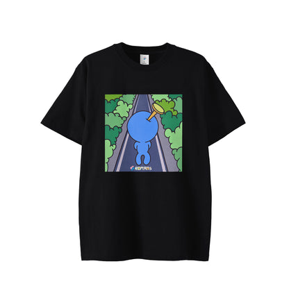 【Tシャツ】固定概念 black image