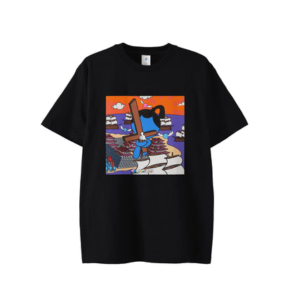 【Tシャツ】シローマン black image