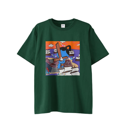 【Tシャツ】シローマン black image