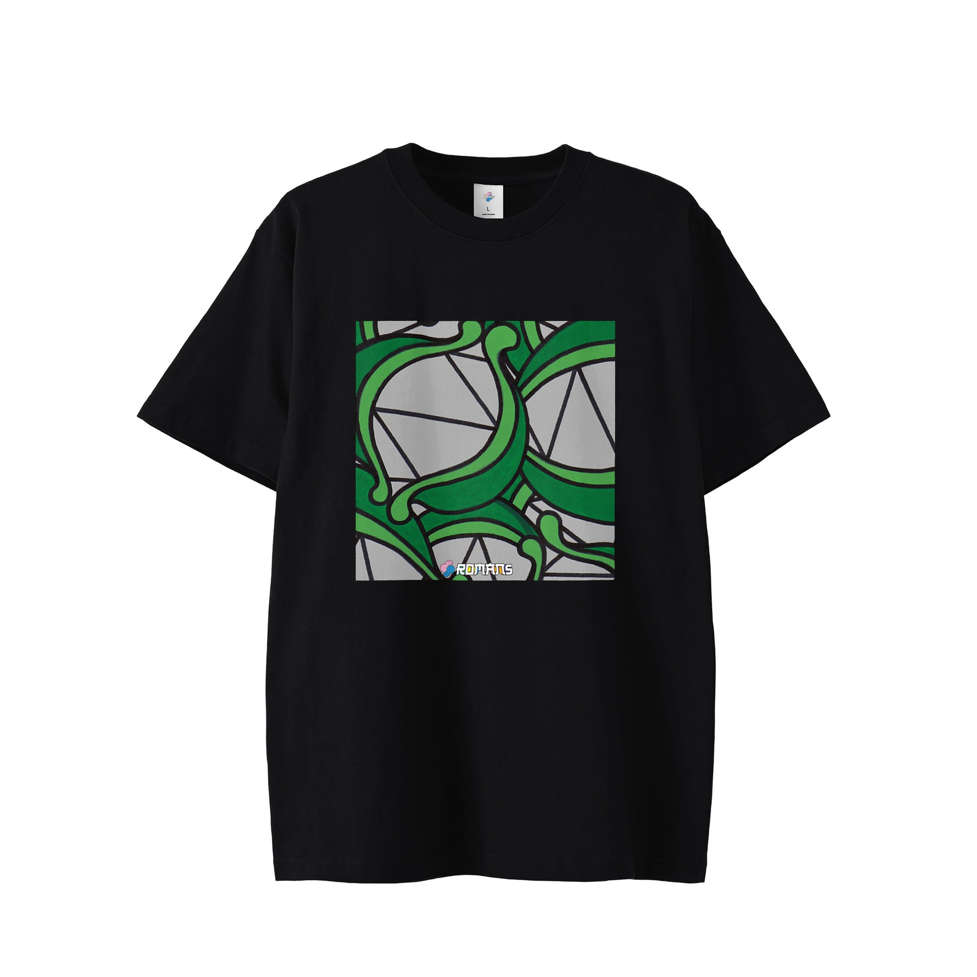 【Tシャツ】フェイクスマイル black image