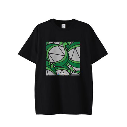【Tシャツ】フェイクスマイル black image