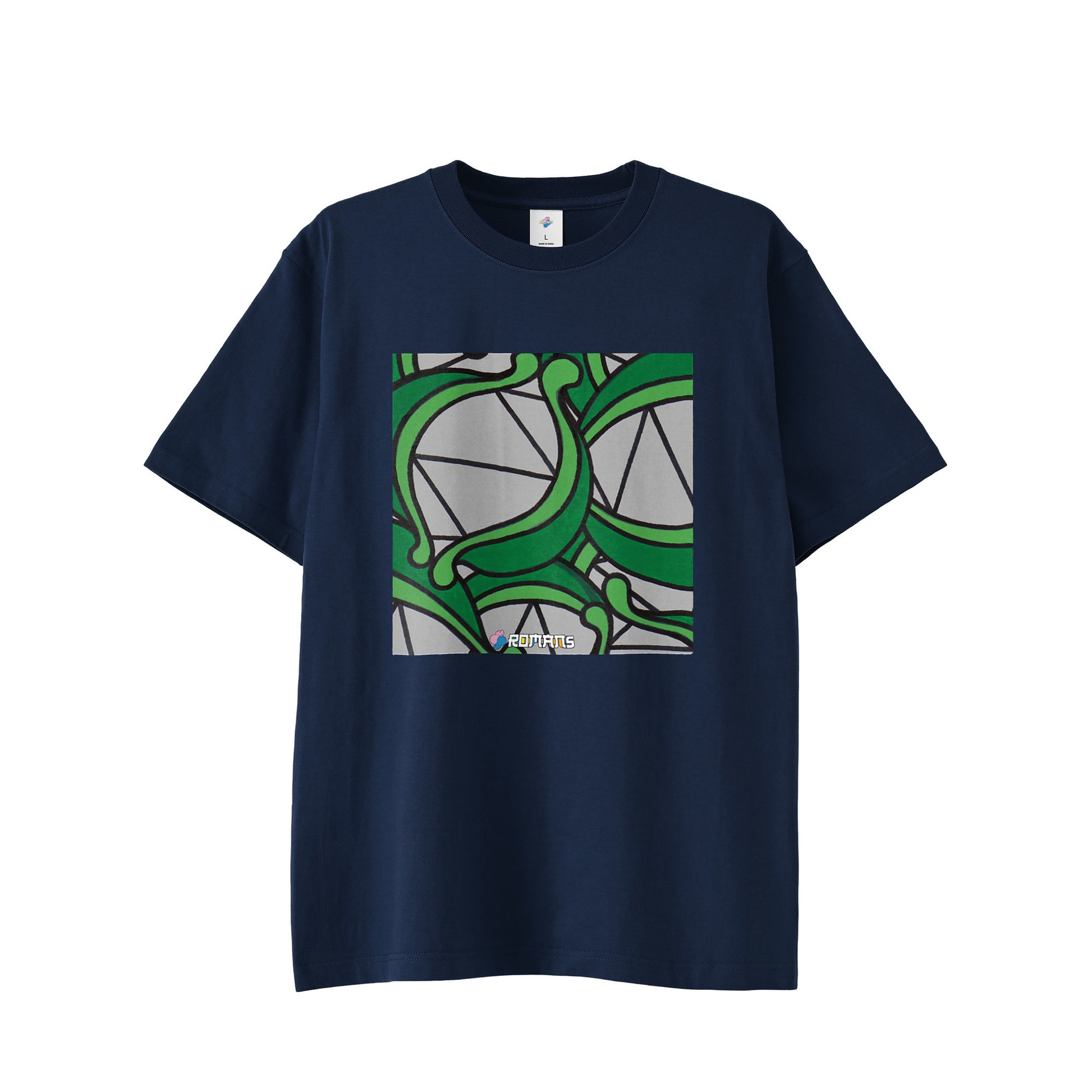 【Tシャツ】フェイクスマイル white image